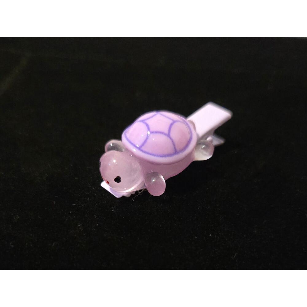 Y2K Purple Sea Turtle Hairclip